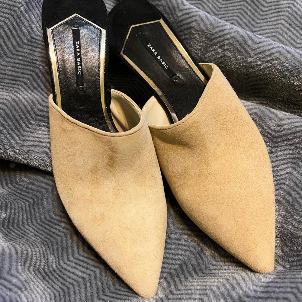 Zara mule heels